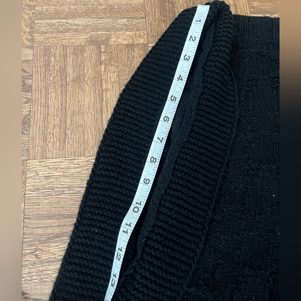 Coach Black Turtleneck Sweater Classic Style - Picture 12 of 16